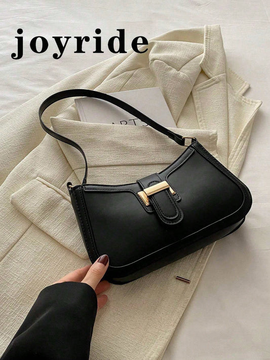 Elegant Crescent Underarm Shoulder Bag, Women's Fashion Casual Solid Color Underarm Bag