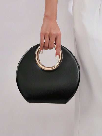 Elegant Women's PU Leather Handbag, Minimalist Chain Clutch, Lightweight Luxury Party/Evening Bag, Perfect Birthday Gift For Girlfriend, Suitable For Parties, Weddings, Balls, Evening/Banquet, Can Be