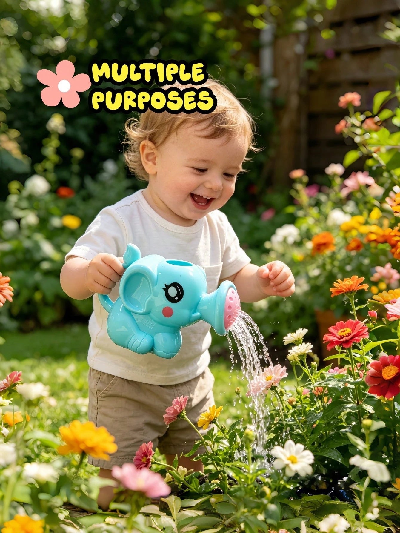 Elephant Shaped Water Spray Toy, Baby Swimming Pool Toy, Pool Toy, Bath Toy, Beach Toy, Pool Toy, Children's Toy, Garden Toy, Water Toy, Baby Bath Accessory