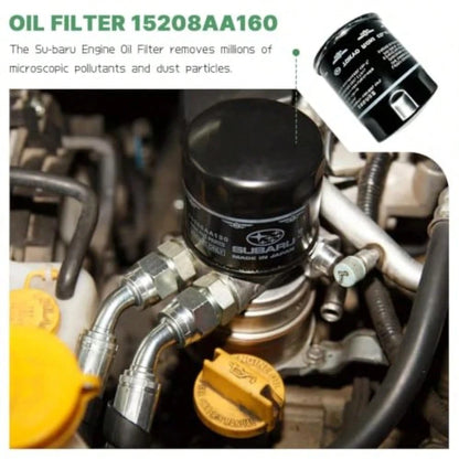 Engine Oil Filter Crush Washer Kit, Fit Su-Ru 803916010 Ou-Tba-Ck Leg-Acy Imp-Reza Fo-Rester X-V Cross-Trek Asce-Nt