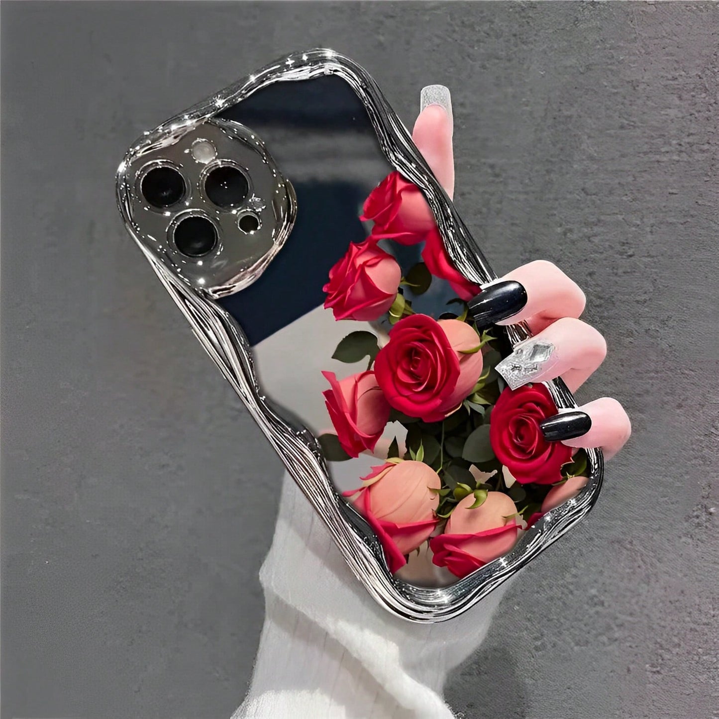 Exclusive Romantic Ambiance! The Pink Rose Phone Case Is Thickened For Enhanced Drop Protection. Suitable For 17 16, 15, 14, 13, 12, 11, PRO MAX, XS, PLUS, Valentine's Day