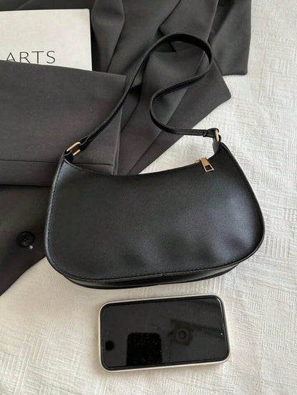 Fashionable, Casual, And Minimalist PU Armpit Bag, Versatile Shoulder Bag, Suitable For Shopping, Wallets, Shopping, Young Women, College Students