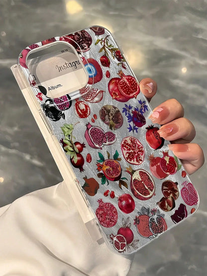 Fashionable Feather Pattern TPU Shockproof Protective Phone Case, Compatible WithModels, Ideal As Birthday Or Christmas Gift For Couples, Girlfriends, Daughters, Teens