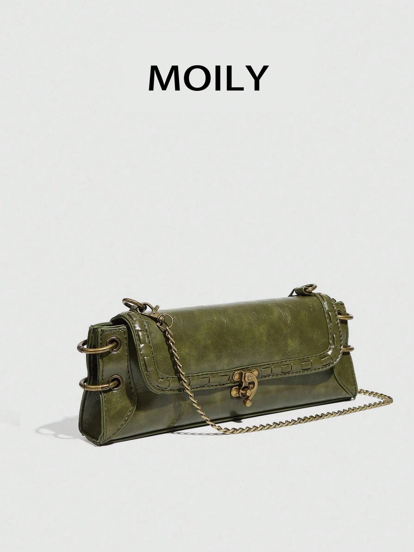 Fashionable Versatile Shoulder Bag Crossbody Bag Clutch Bag Bull Bag With Buckle And Zipper Dual Closure Elegant Evening PU Material Vintage Style Women's Handbag Suitable For Dating Travel Commuting