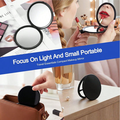 Foldable Double-Sided 10x/30x/40x/50x Magnifying Makeup Mirror With Light, Suitable For Home Decor, Bathroom, Vanity, Bedroom, Travel, Dorm, Great Gift For Women