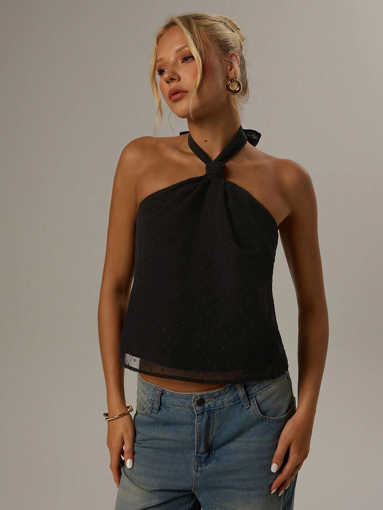 Forever 21 Women's Solid Color Sleeveless Fitted Tank Top, Casual Daily Wear