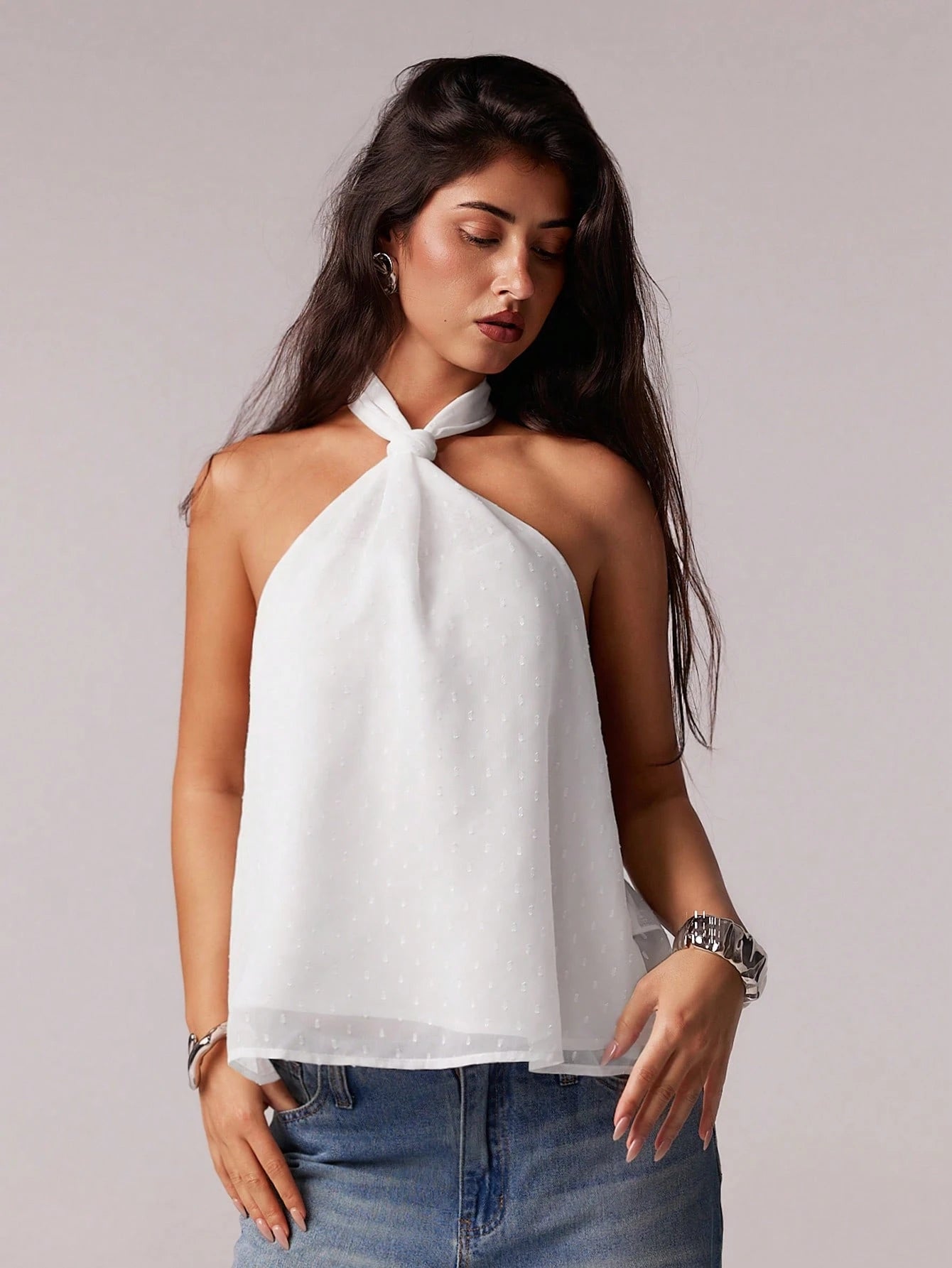Forever 21 Women's Solid Color Sleeveless Fitted Tank Top, Casual Daily Wear
