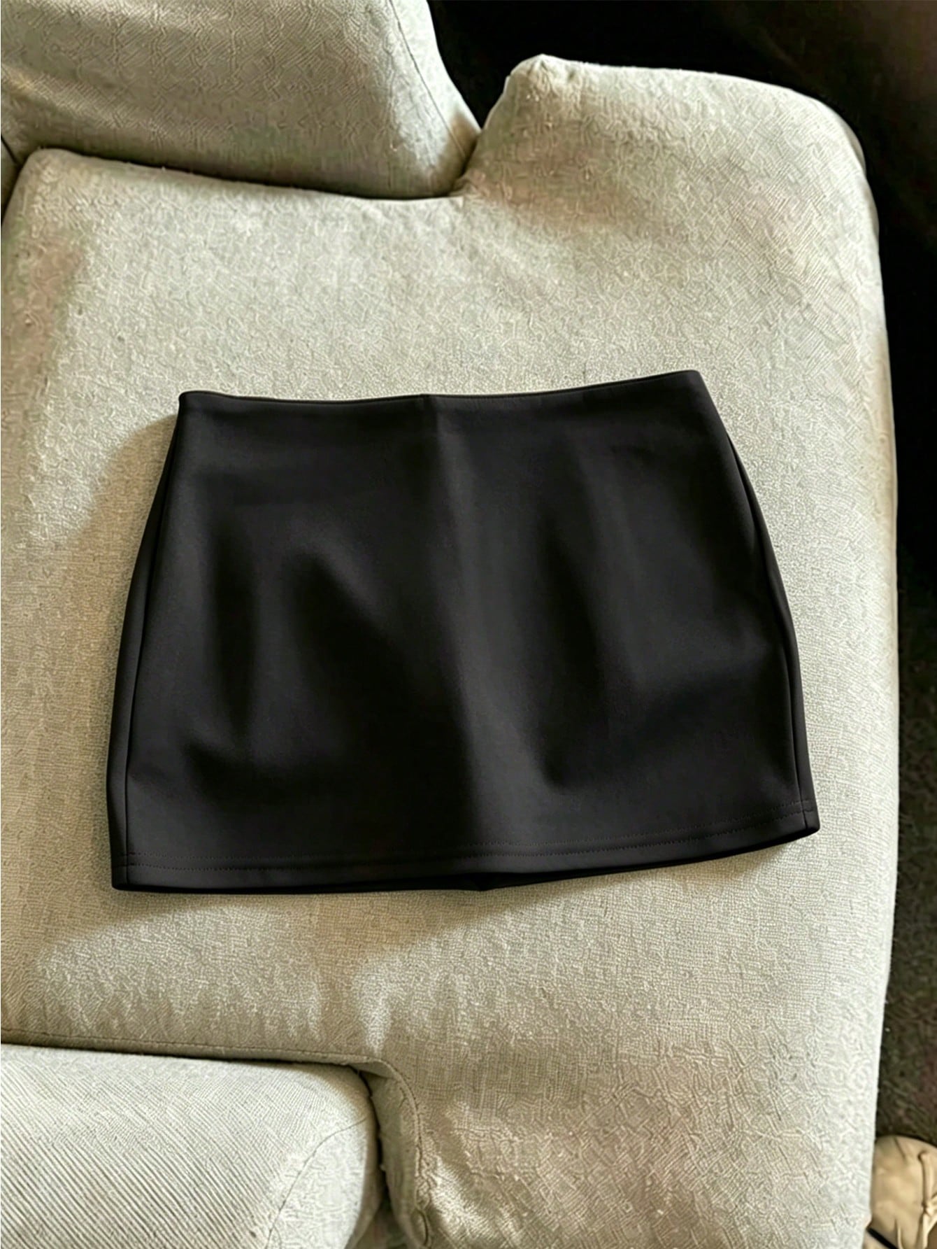 Franclia Women's Solid Elegant Mini Skort, Casual Summer, Women's Simple Casual, Fashion Daily Wear
