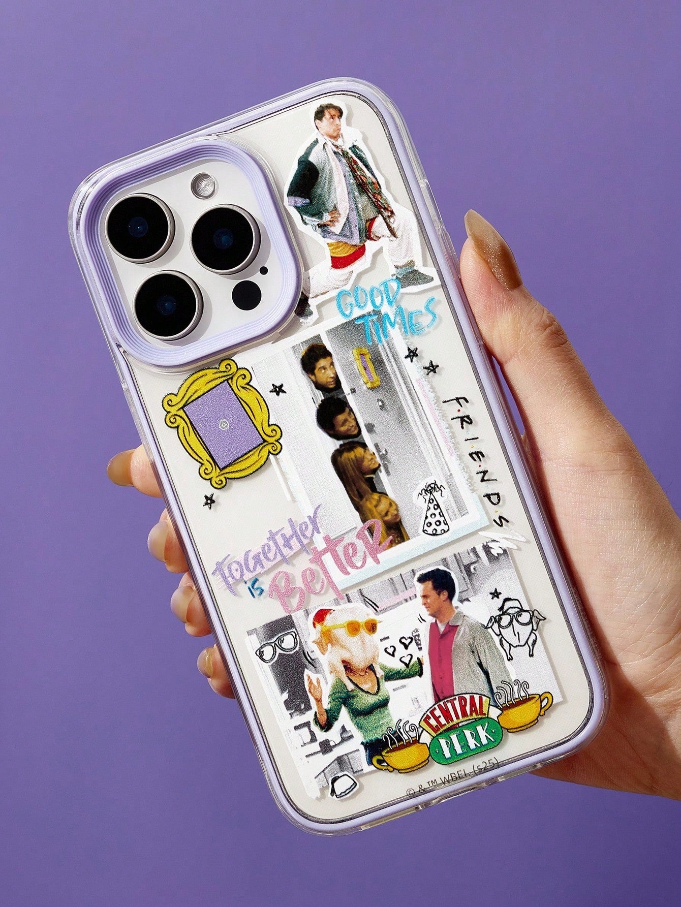 FRIENDS X Durable And Fashionable Two-In-One Mobile Phone Case- Printed Protective Cover Design, Compatible With IPhone 11- 17 Pro Max