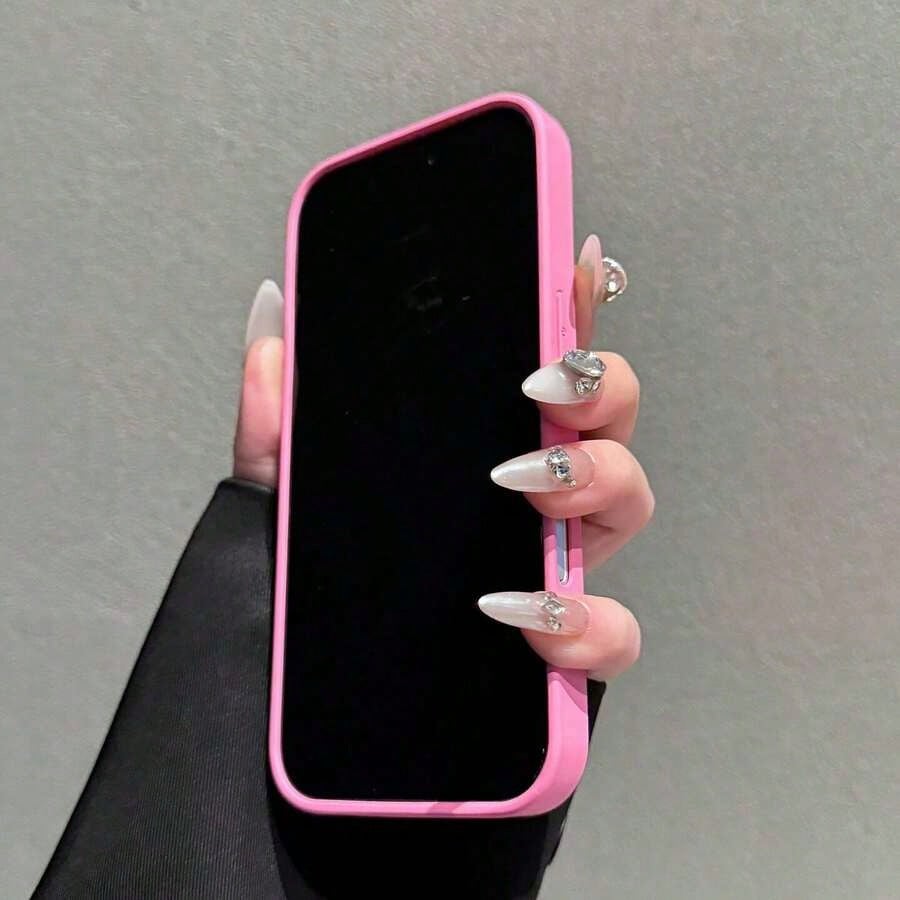 Glossy Pastel Yellow Candy Color Phone Case With Large Full Camera Lens Protection Window, Shockproof Anti-Scratch Hard Bumper Cover, Minimalist Solid Color Aesthetic Slim Fit Case For IPhone 17/16/15