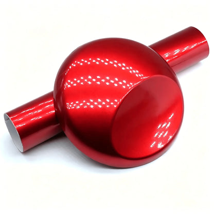 Glossy Red Vinyl Wrap Film, Waterproof Self-Adhesive Car Decal Sticker With Air Release Film, Suitable For Car And Motorcycle Body Modification