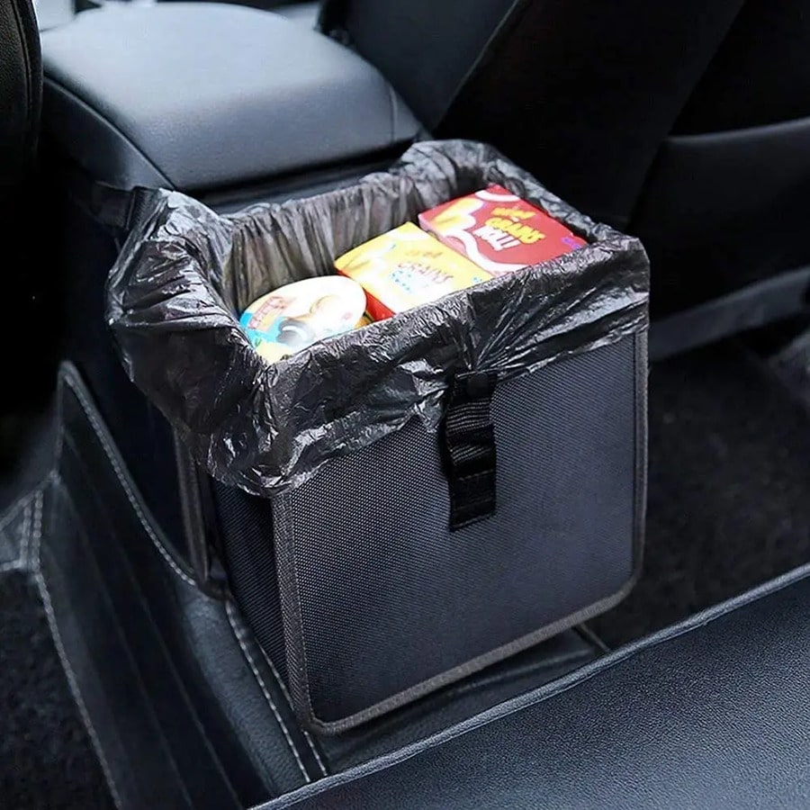 Hanging Waterproof Car Trash Can, Leak-Proof Foldable Car Storage Box, Portable Large Capacity Garbage Can, Suitable For Sedan, Truck, SUV