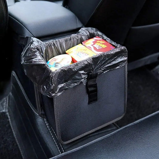 Hanging Waterproof Car Trash Can, Leak-Proof Foldable Car Storage Box, Portable Large Capacity Garbage Can, Suitable For Sedan, Truck, SUV