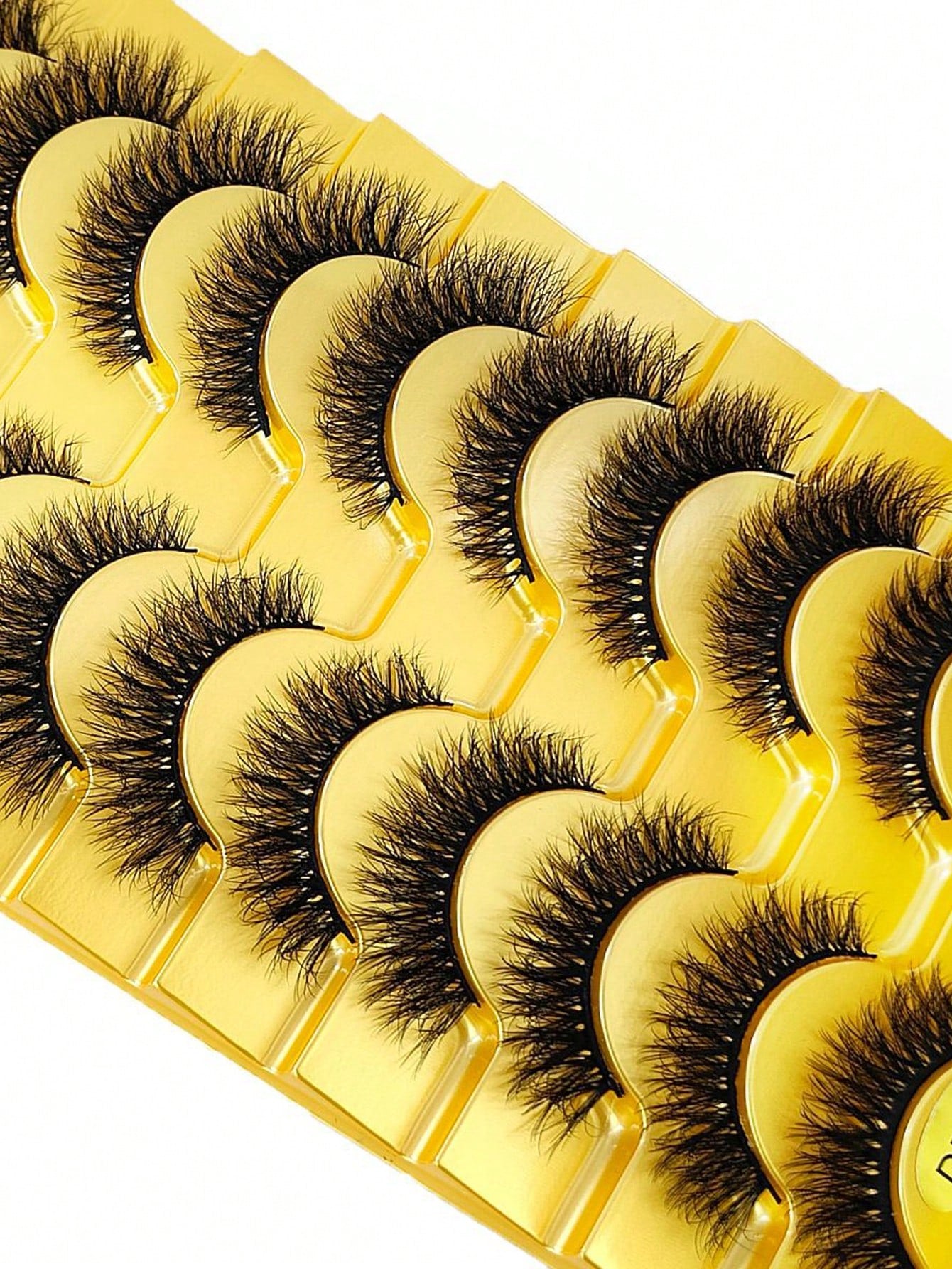 HBZGTLAD 10 Pairs Soft Fluffy Natural 3D Mink False Eyelashes Makeup Set- Mink Lashes Extension, Short Lashes Strip Lashes,Lashes,Eyelashes,Fake Lashes