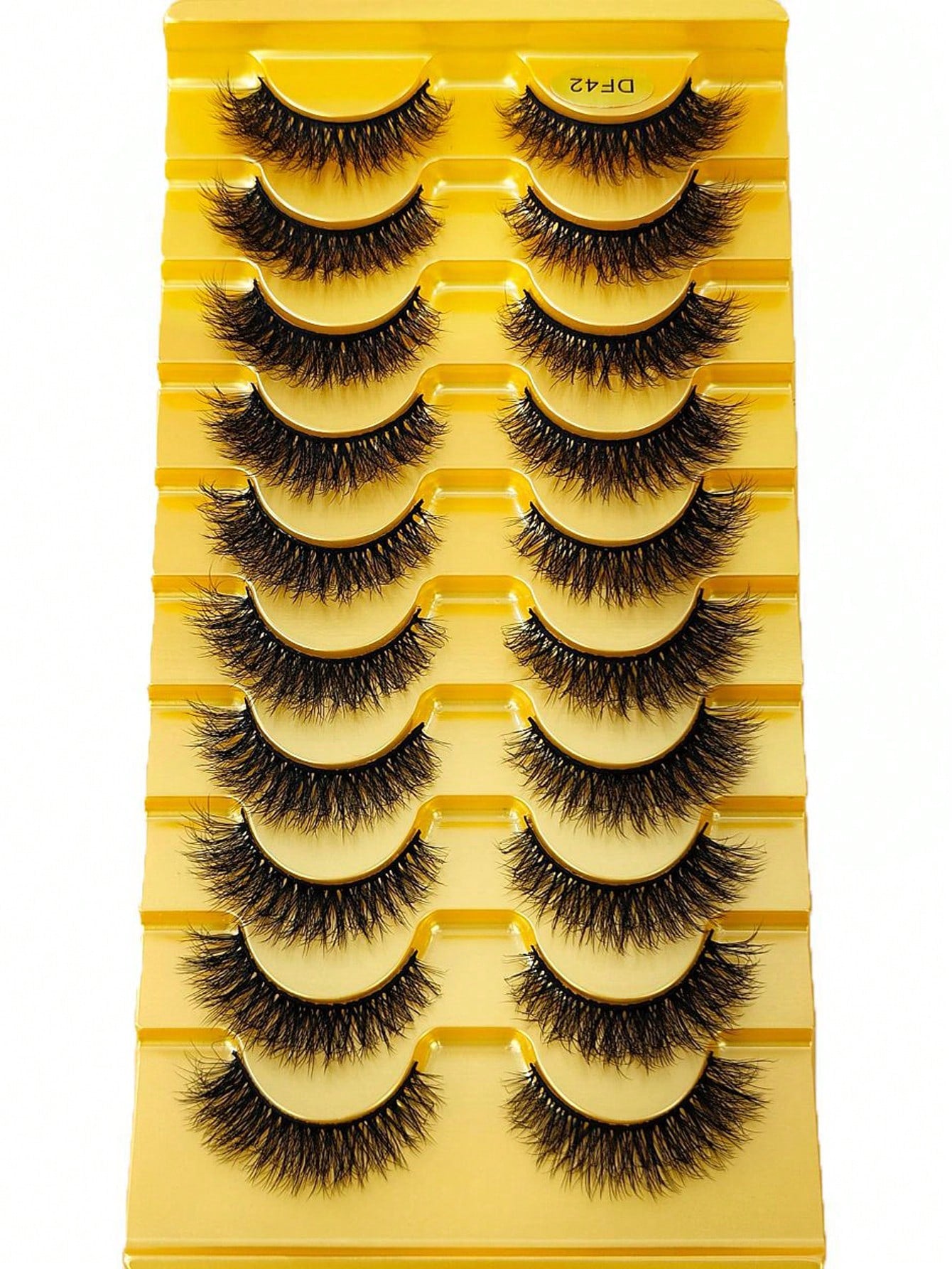 HBZGTLAD 10 Pairs Soft Fluffy Natural 3D Mink False Eyelashes Makeup Set- Mink Lashes Extension, Short Lashes Strip Lashes,Lashes,Eyelashes,Fake Lashes
