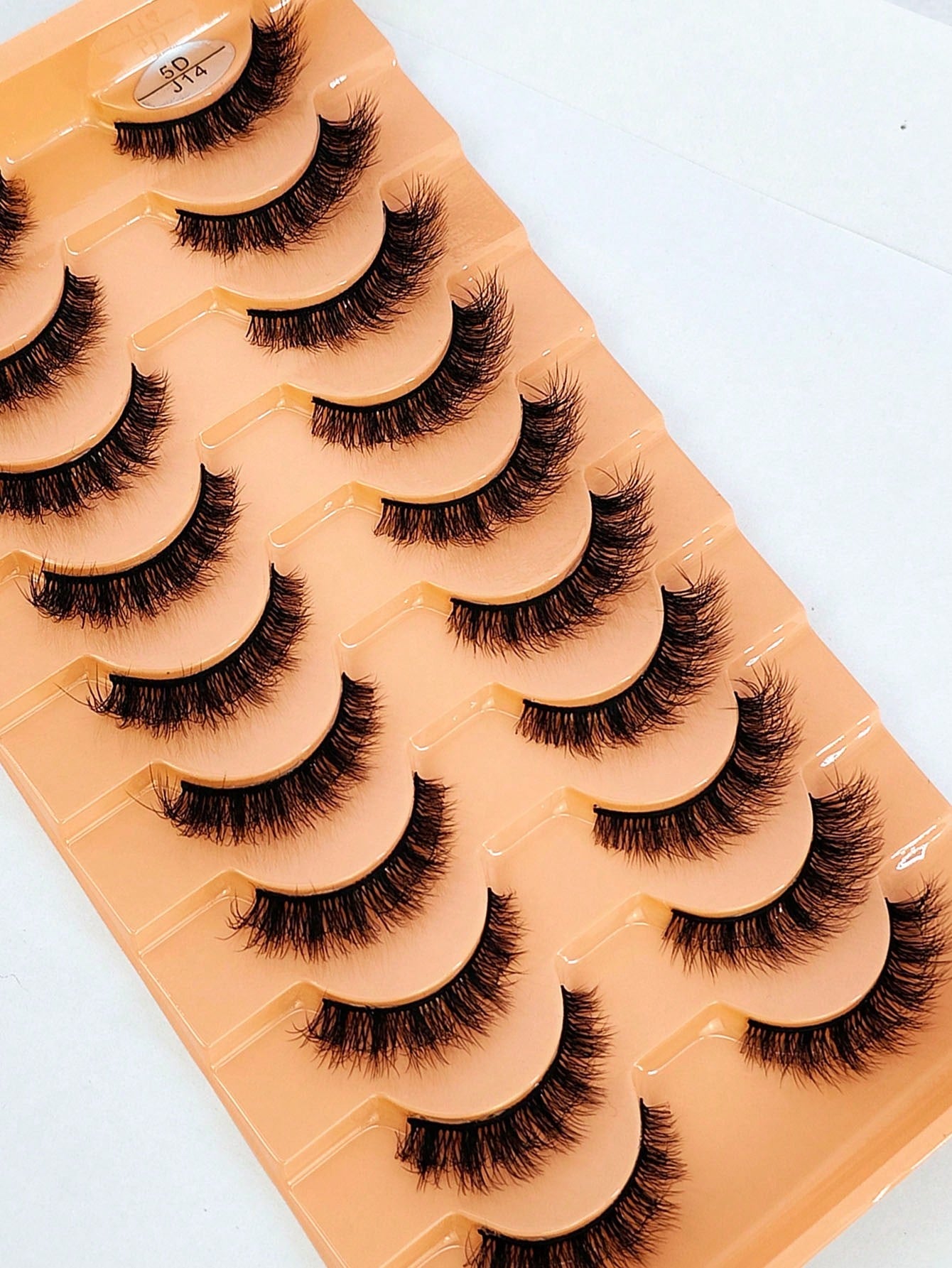 HBZGTLAD 10 Pairs Soft Fluffy Natural 3D Mink False Eyelashes Makeup Set- Mink Lashes Extension, Short Lashes Strip Lashes,Lashes,Eyelashes,Fake Lashes