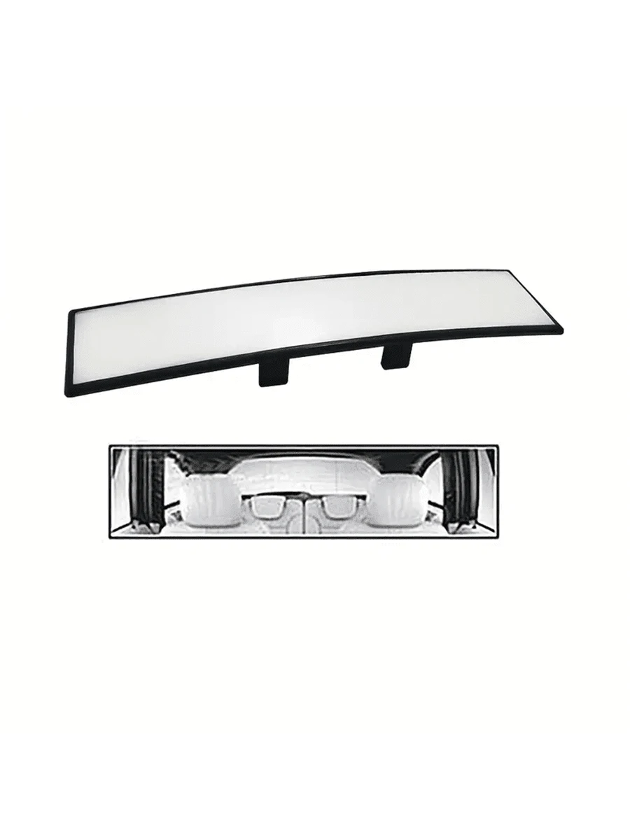 High Definition Car Rearview Mirror, Universal Clip-On Panoramic Rearview Mirror For Cars, SUVs, Trucks, And Vehicles