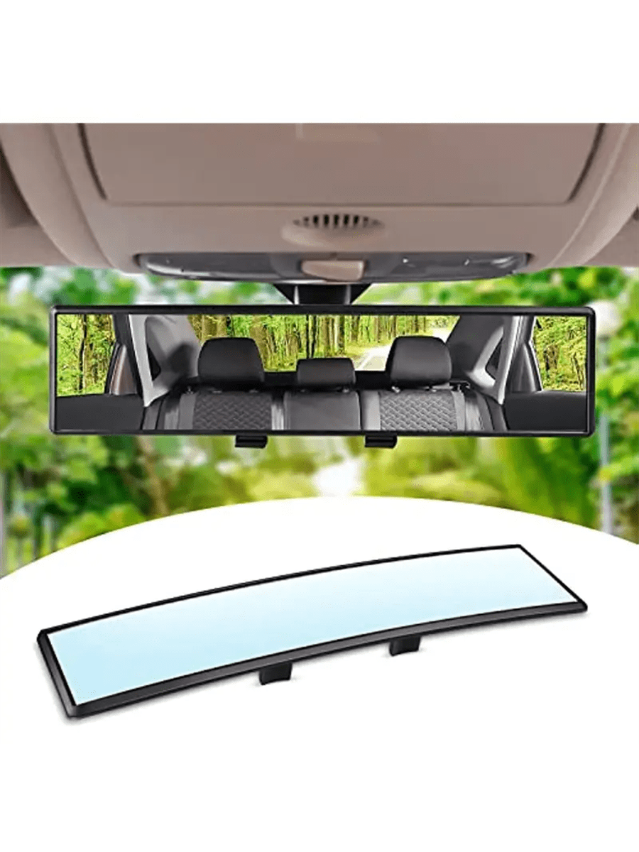 High Definition Car Rearview Mirror, Universal Clip-On Panoramic Rearview Mirror For Cars, SUVs, Trucks, And Vehicles