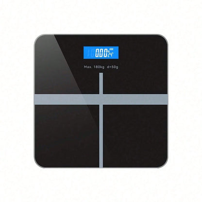 High Definition Digital Weight Scale – Large LCD Display, Max 180kg/396.8lb, Home Bathroom Scale For Accurate Weight, Battery Not Included, 26x26cm/10.23x10.23inch| Modern Weight Scale, Battery Power