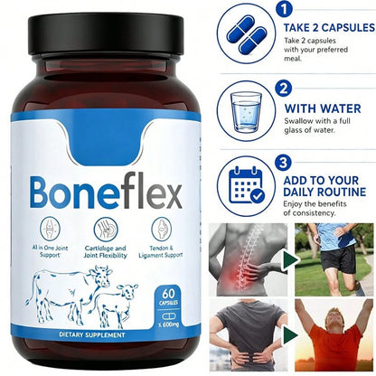 High Demand!Boneflex Capsules Premium Joint Support Supplement For Knee &Amp; Cartilage Health.Women Daily Nutrient Support!