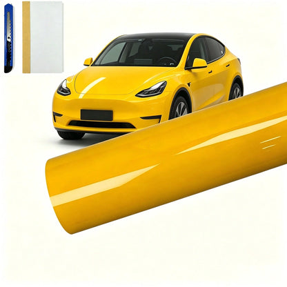 High Gloss Forged Carbon Fiber Vinyl Wrap, Self-Adhesive Air Release Film, DIY Decorative Sticker, Suitable For Car Motorcycle Interior And Exterior