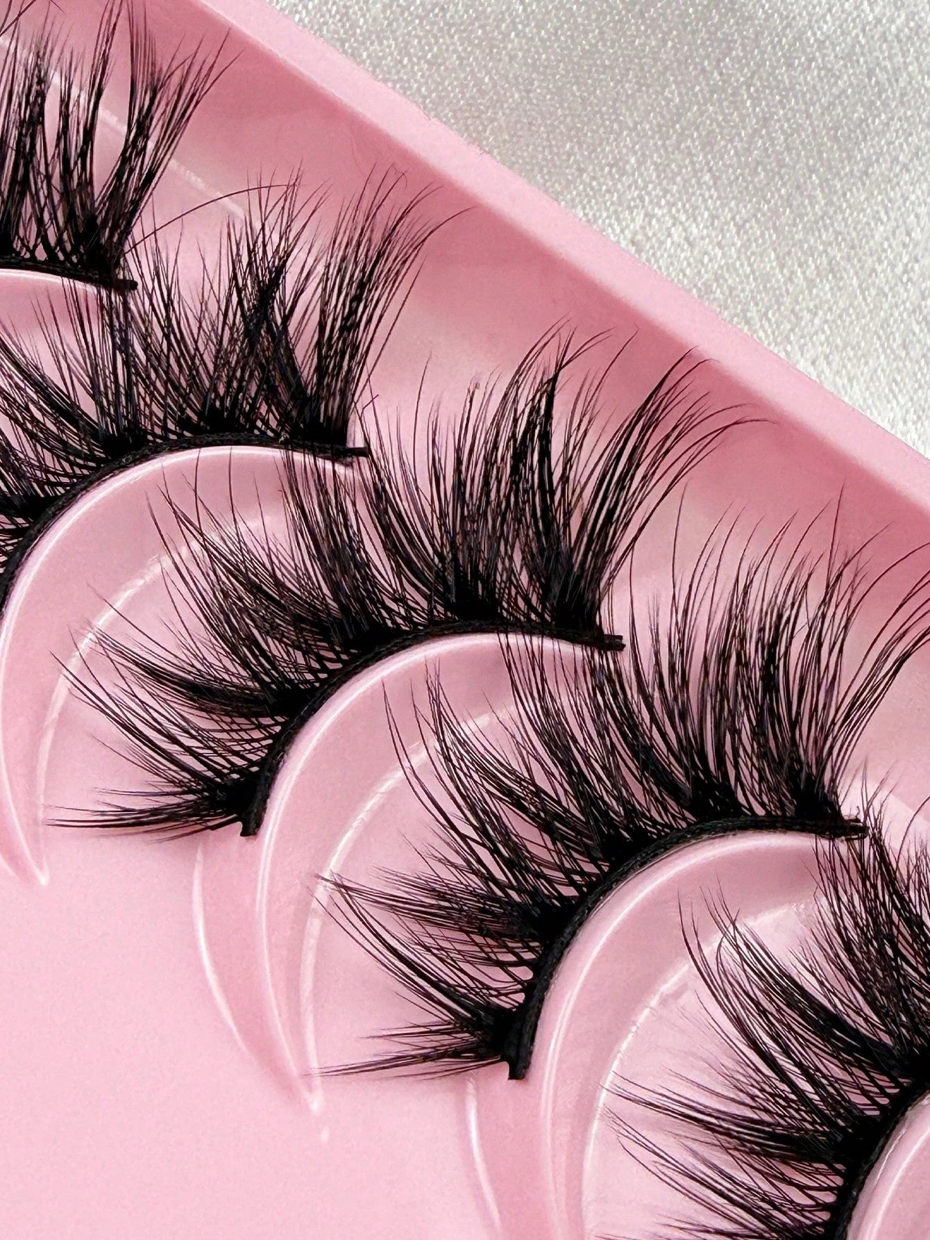 Hinarin 10 Pairs Half Lashes Clear Band Eyelashes Cat Eye False Eyelashes Short Soft 3d Faux Mink Eyelashes Soft Natural Makeup Strip Lashes, Lashes, Eyelashes, Fake Lashes