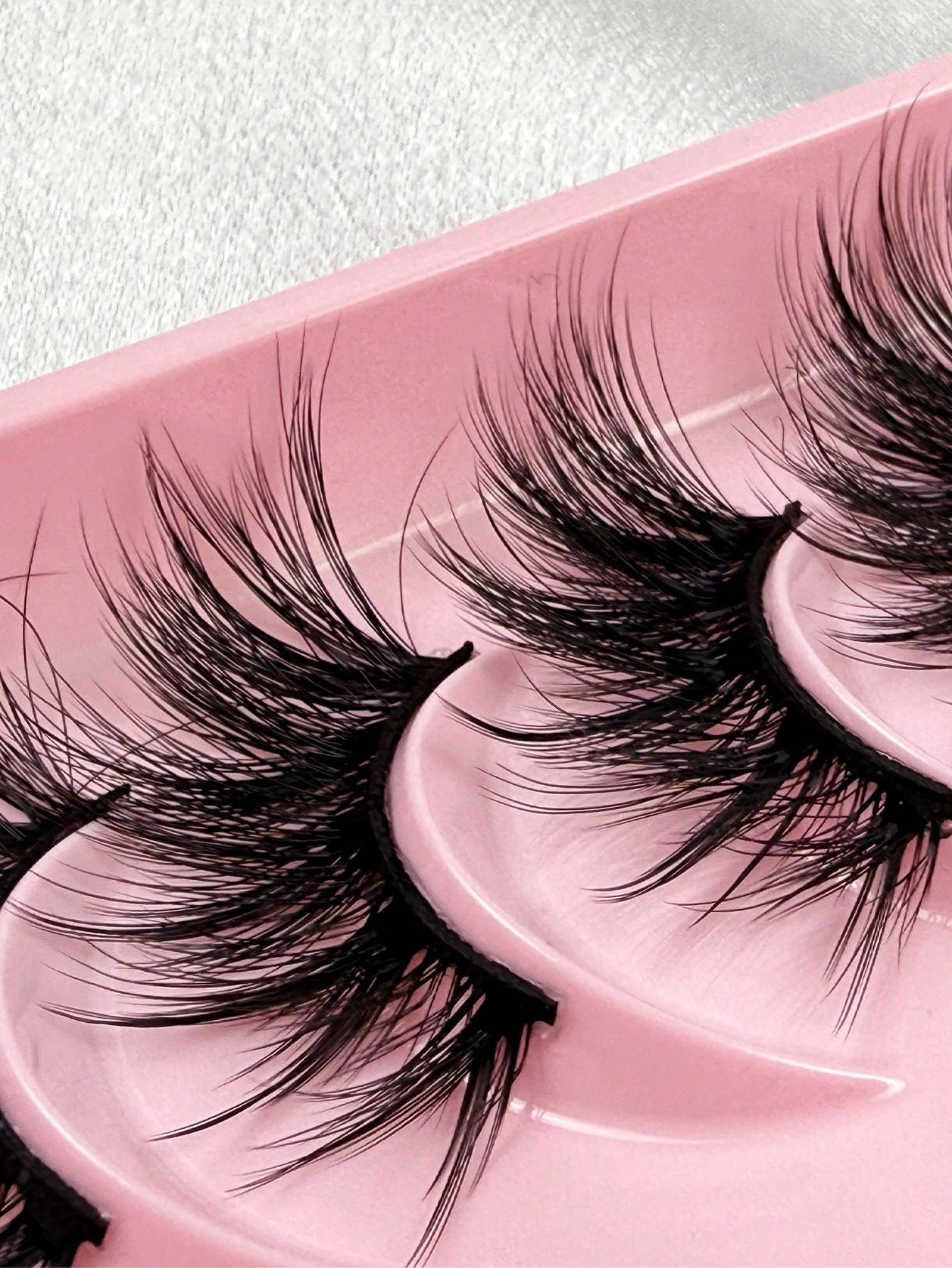 Hinarin 10 Pairs Half Lashes Clear Band Eyelashes Cat Eye False Eyelashes Short Soft 3d Faux Mink Eyelashes Soft Natural Makeup Strip Lashes, Lashes, Eyelashes, Fake Lashes
