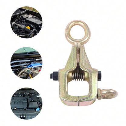 HOHOBLA Pull Clamp Auto Body Repair Tool, Self Tightening Dent Repair Clamp 5 Ton 11023 Lbs, Two Way Pull With Adjustable Force, Serrated Jaw Grip For Car Frame Panel Repair, Compact 8.66x3.35in [LOYA