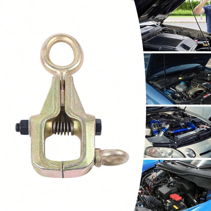 HOHOBLA Pull Clamp Auto Body Repair Tool, Self Tightening Dent Repair Clamp 5 Ton 11023 Lbs, Two Way Pull With Adjustable Force, Serrated Jaw Grip For Car Frame Panel Repair, Compact 8.66x3.35in [LOYA