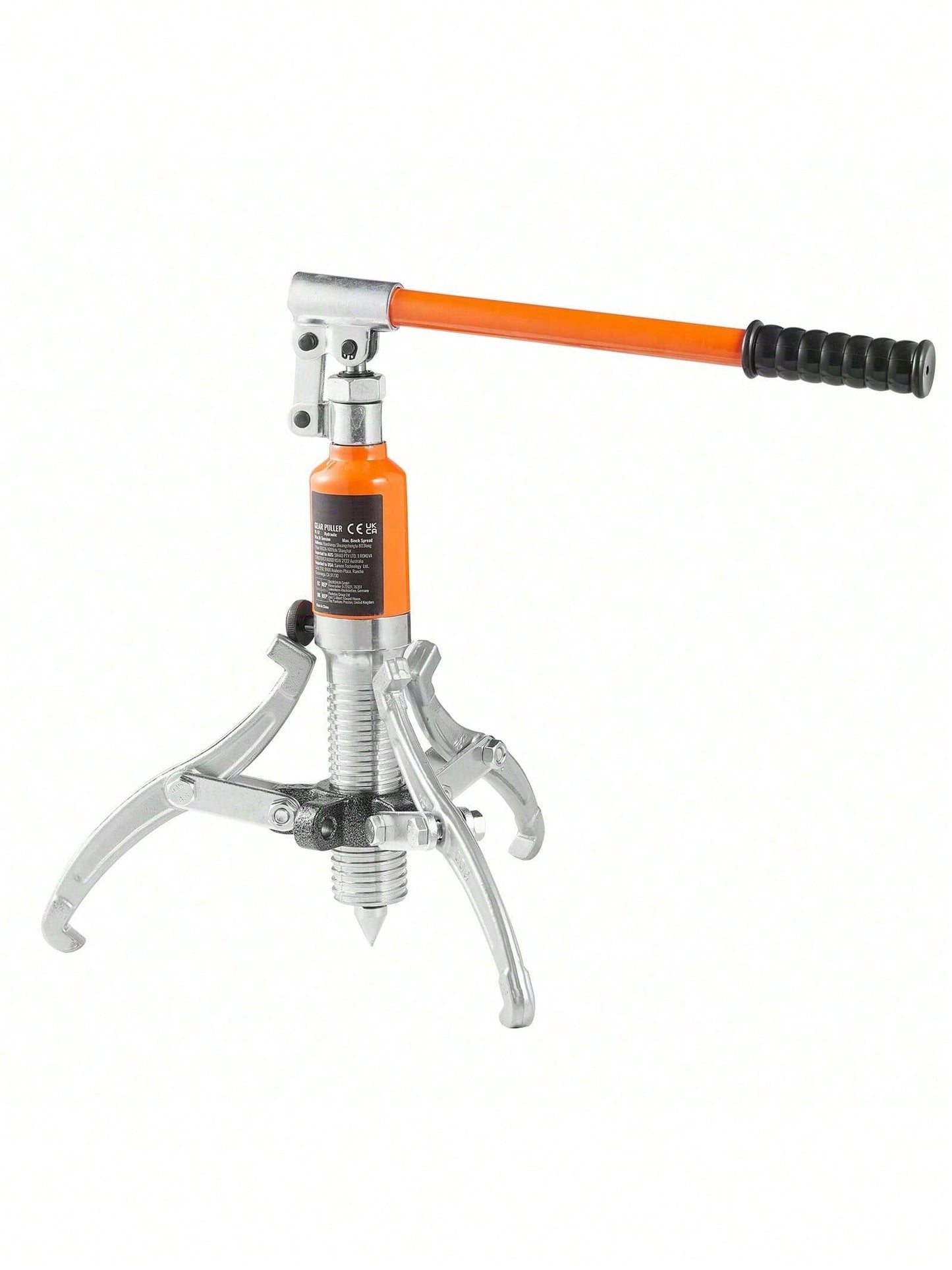 Hydraulic Gear Puller, 5 Ton Max Capacity Wheel Bearing Pulling Separator, 2 Or 3 Jaws Puller, Vertically And Horizontally, 8" Jaw Hydraulic Puller With Case For Pulling Hubs