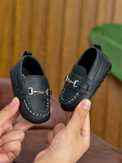 Infant Boy Loafers 0-1 Years Old Spring Summer Autumn Soft Sole Slip-On Walking Shoes Versatile Driving Loafers Flat Shoes
