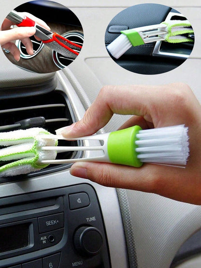 Keep Your Car's Air Conditioning System Clean & Fresh with this 2-in-1 Outlet Vent Brush