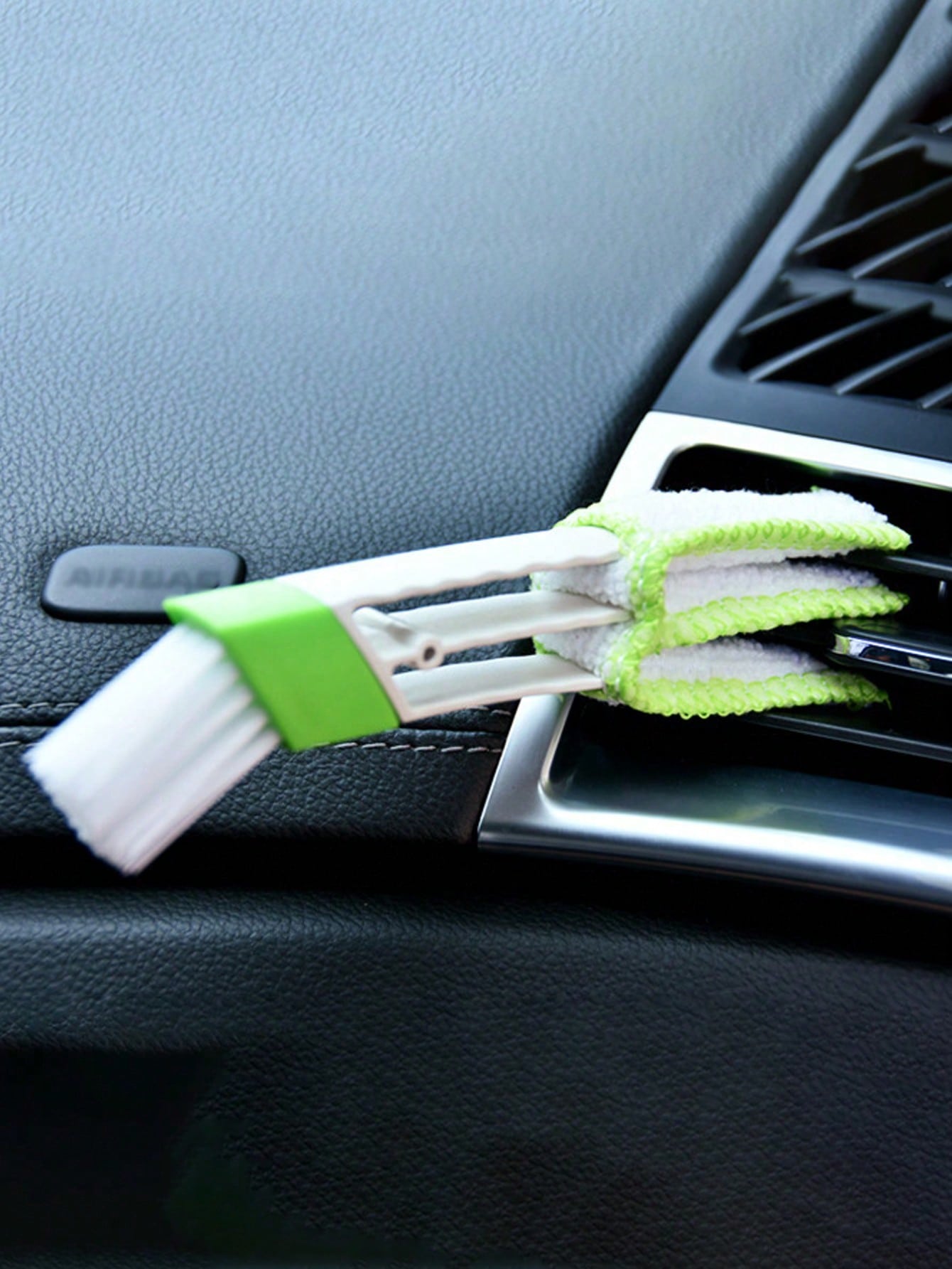 Keep Your Car's Air Conditioning System Clean & Fresh with this 2-in-1 Outlet Vent Brush