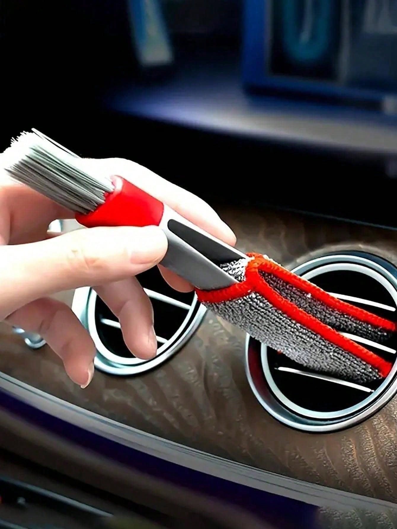 Keep Your Car's Air Conditioning System Clean & Fresh with this 2-in-1 Outlet Vent Brush