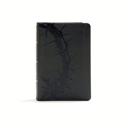 KJV Large Print Compact Reference Bible, Charcoal Leathertouch (Hardcover) By Holman Bible Publishers (Editor)