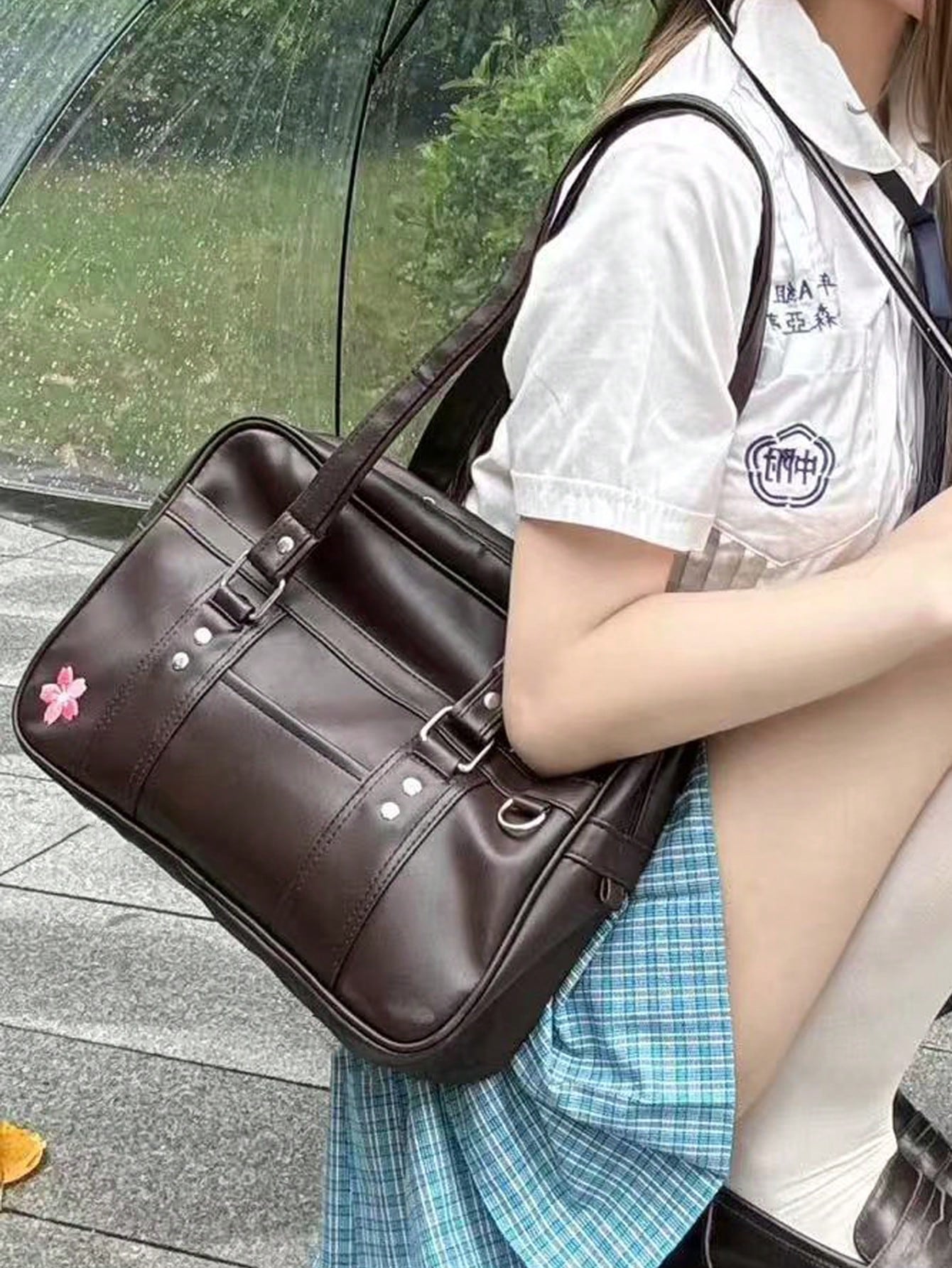 Korean Style New Pillow Handbag, Retro Shoulder Bag, Large Capacity Tote Bag For Work Commute, No Pendant Included, Pendant Is For Styling Only, Vintage