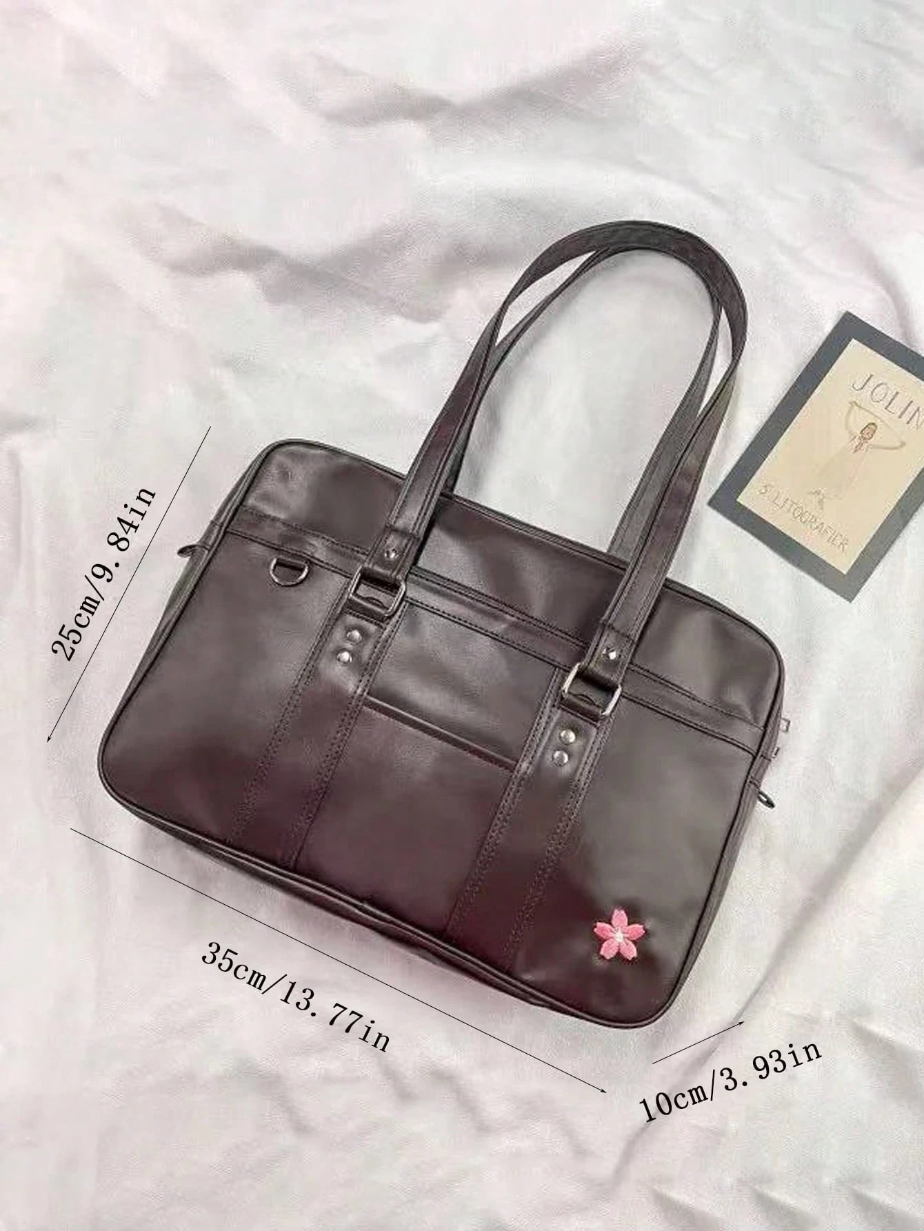 Korean Style New Pillow Handbag, Retro Shoulder Bag, Large Capacity Tote Bag For Work Commute, No Pendant Included, Pendant Is For Styling Only, Vintage
