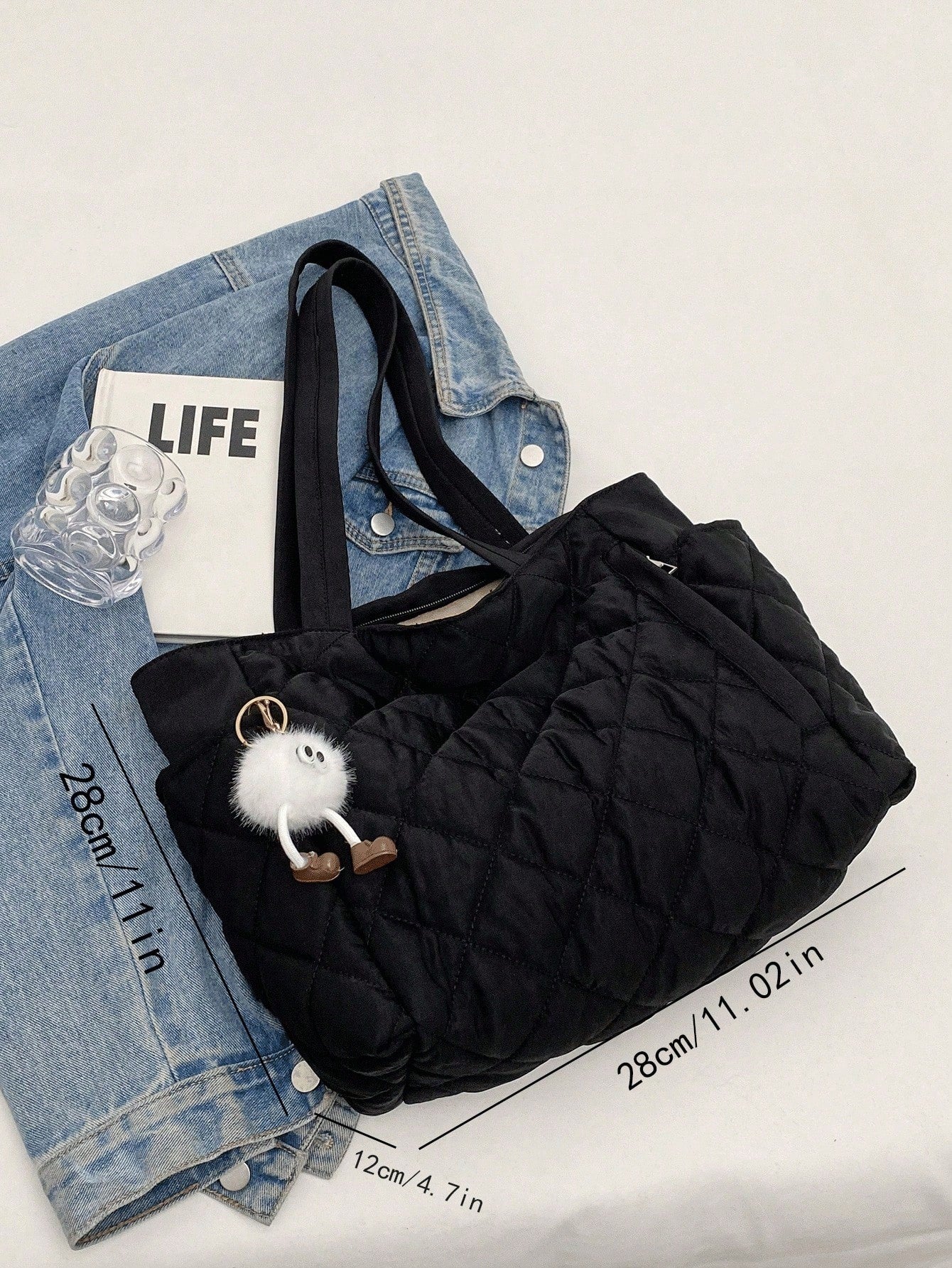 Leisure Bag Fashion Shoulder Bag Portable Oblique Ku Tote Bags, Commuter School, Sports, Traveling, Hiking, Travel