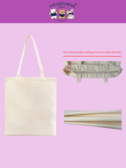 Letter Graphic Shopper Bag School Bag For Graduate, Teen Girls, Freshman, Sophomore, Junior & Senior In College, University & High School, Perfect For Outdoors,Travel & Back To School