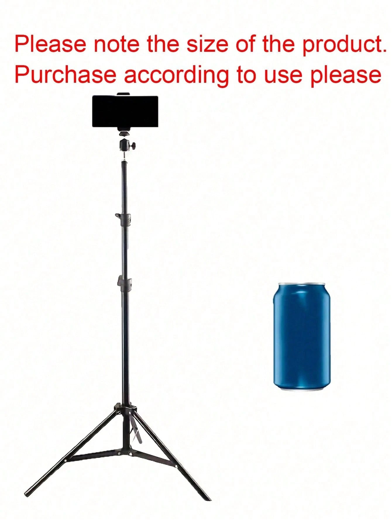 Lightweight 82.67-Inch Tripod With Selfie Stick And Phone Holder For Video Recording, Photography, And Live Streaming. Comes With Carry Bag- Ideal For Women And Live Streaming. For Summer Vacation, T