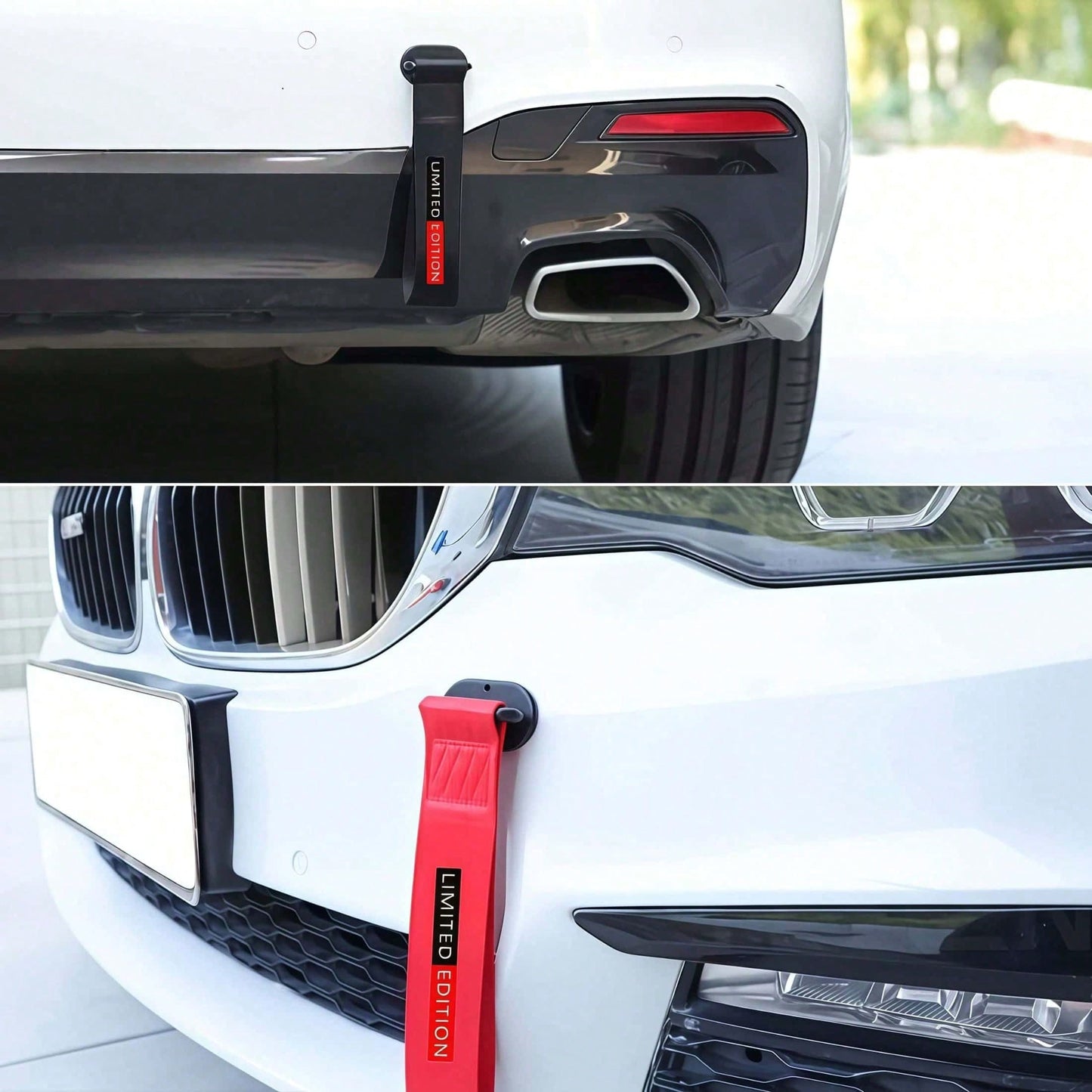 Limited Edition Car Bumper Decorative Trailer Strap, General Motors Personalized Decorative Strap, Car Exterior Accessories, Car Decorative Strips, Body Modification Accessories, Suitable For Most Car