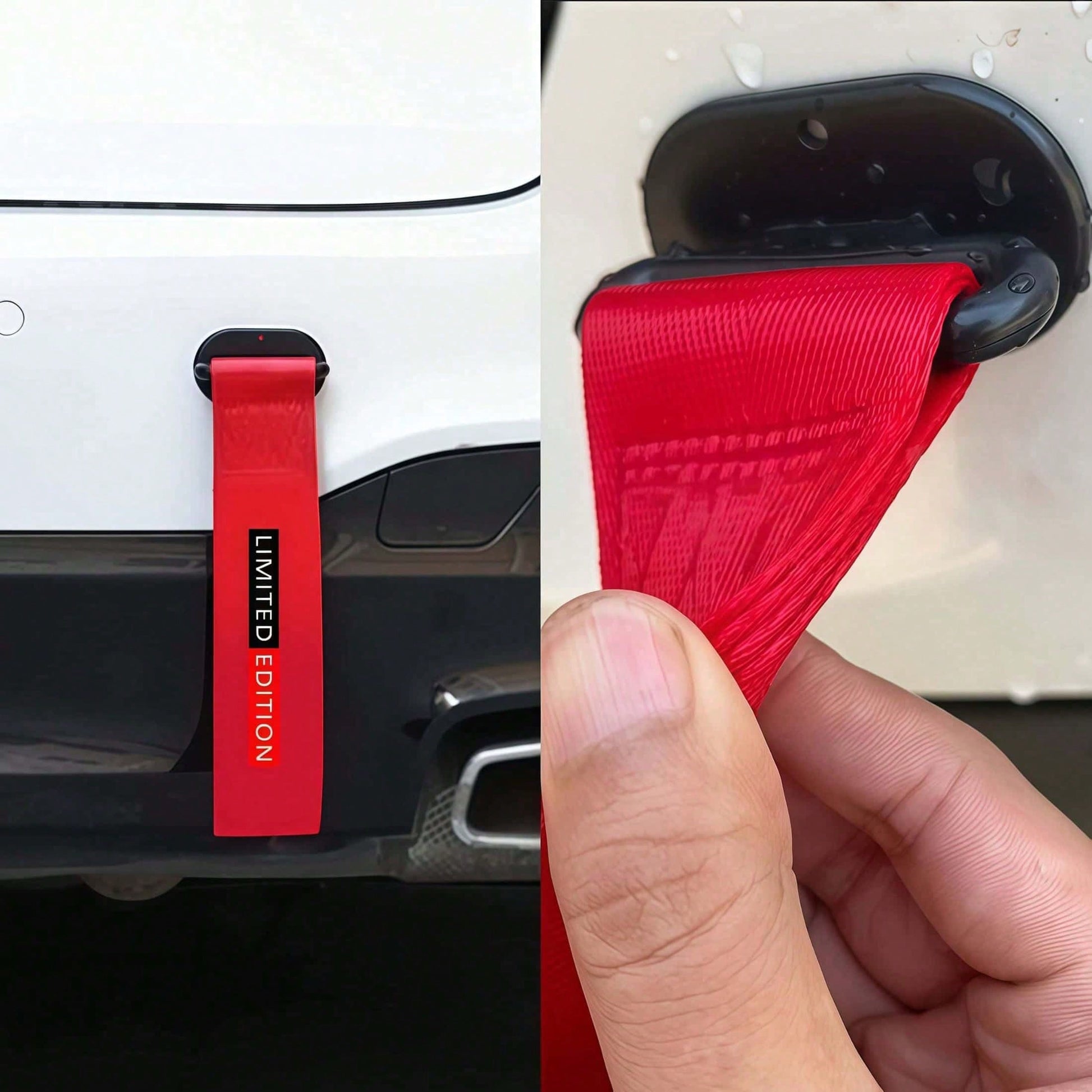 Limited Edition Car Bumper Decorative Trailer Strap, General Motors Personalized Decorative Strap, Car Exterior Accessories, Car Decorative Strips, Body Modification Accessories, Suitable For Most Car