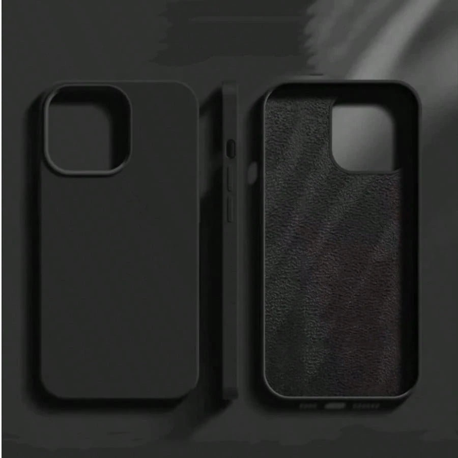 Liquid-Like Anti-Fingerprint Soft-Touch Silicone Phone Case, Solid Color Protective Cover, Compatible With/17promax/16promax/15/15Pro/15Plus/15Promax S26/S25/S24/S23/A57/A37/A27 Honor X9c/X9d.......W