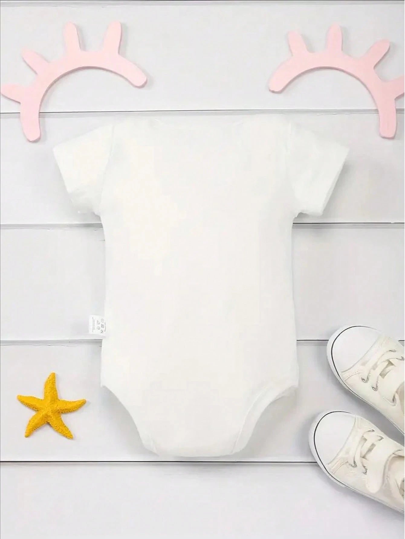 Little Cowboy" Printed Baby Romper- Summer Short-Sleeve Bodysuit For Newborns, Perfect Pregnancy Gift, Cotton, Casual Style, Perfect For Outdoor