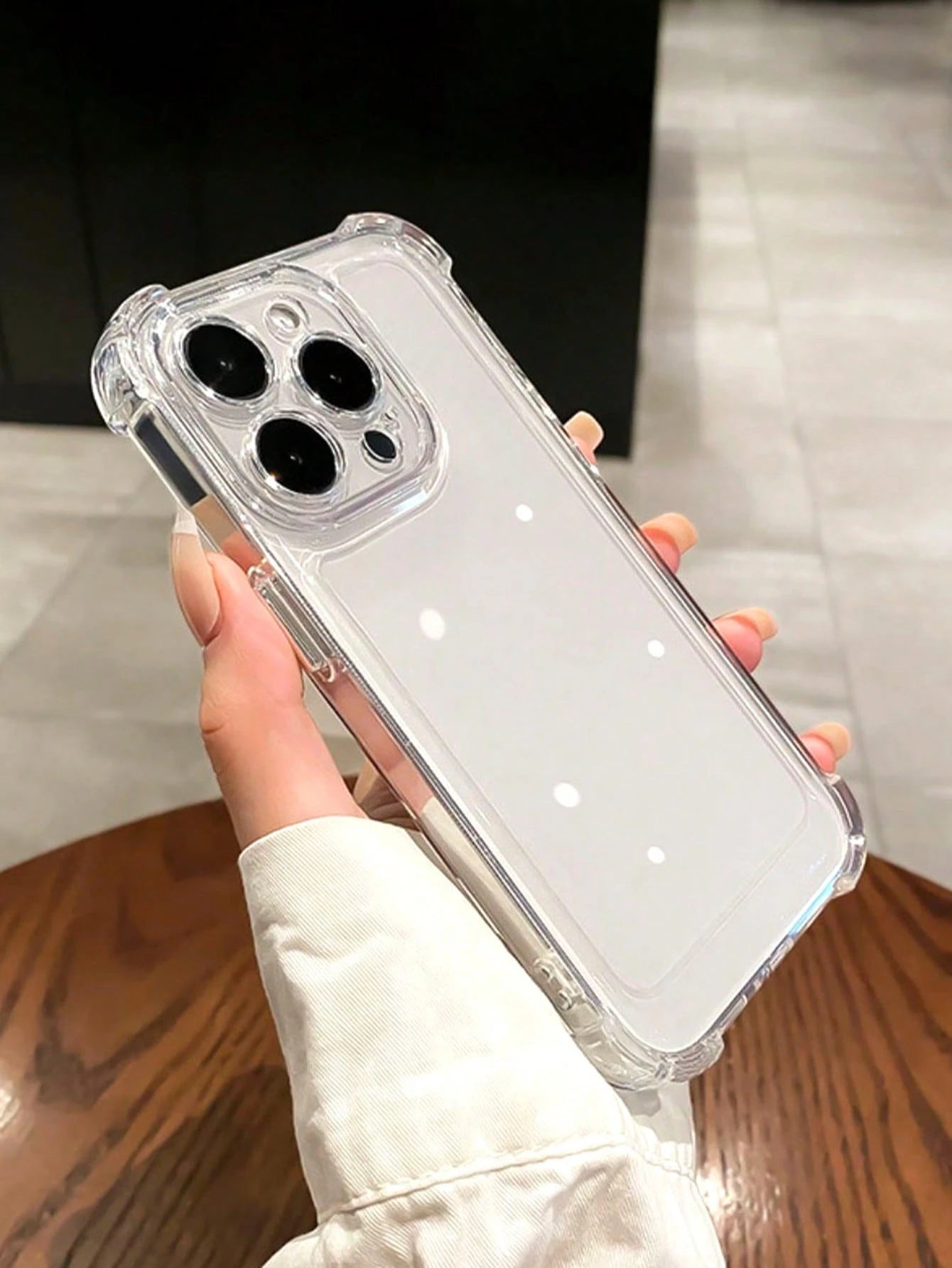 Luxury Shock-Absorbing Crystal Clear Phone Case, Military-Grade Drop Protection Compatible With IPhone 16/16 Pro/16E/16 Plus/16 Pro Max/15/15 Pro Max/15 Plus/14/13/12/11/11 Pro Max/XR/XS Max And S25/S