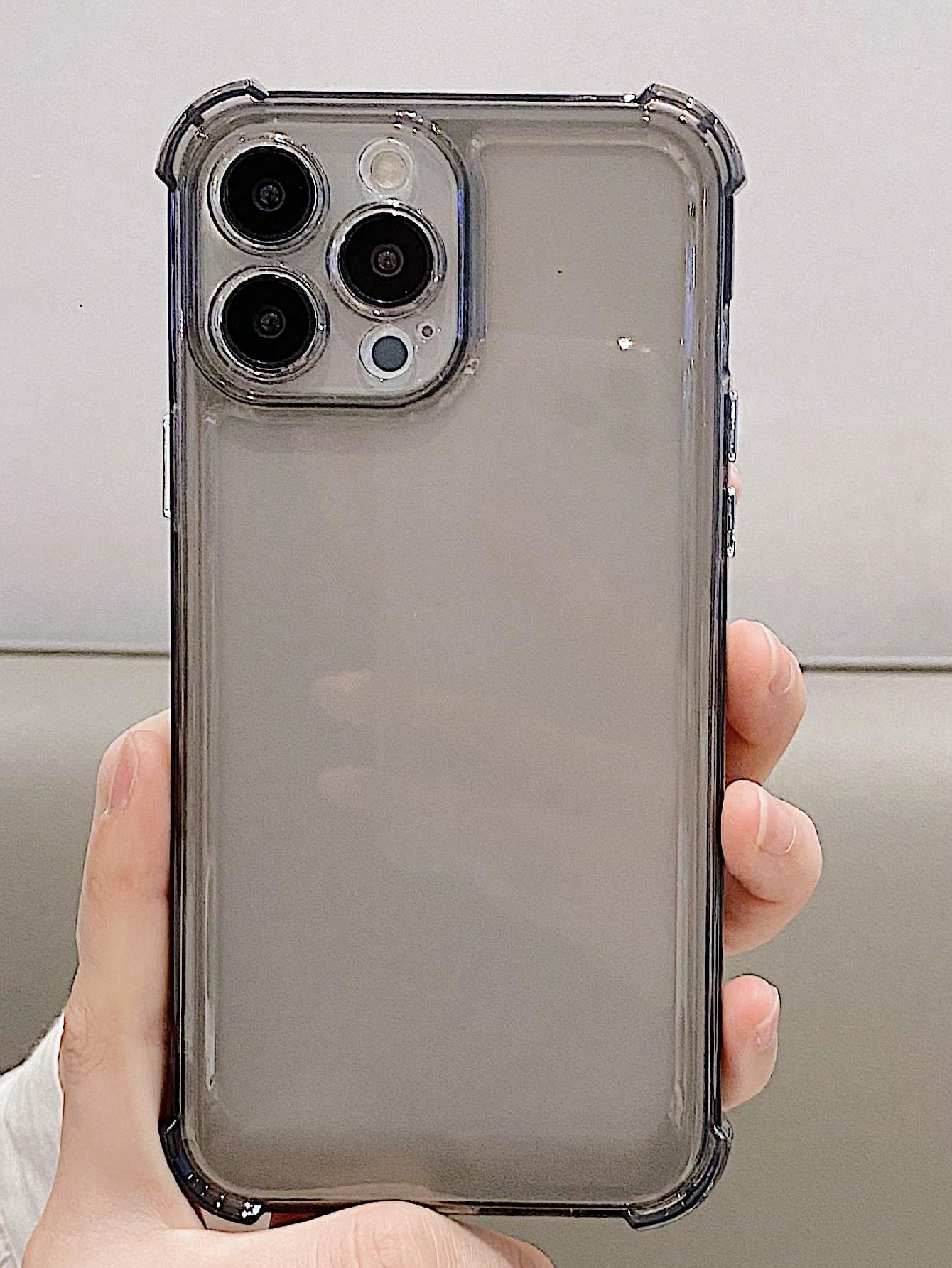 Luxury Shock-Absorbing Crystal Clear Phone Case, Military-Grade Drop Protection Compatible With IPhone 16/16 Pro/16E/16 Plus/16 Pro Max/15/15 Pro Max/15 Plus/14/13/12/11/11 Pro Max/XR/XS Max And S25/S