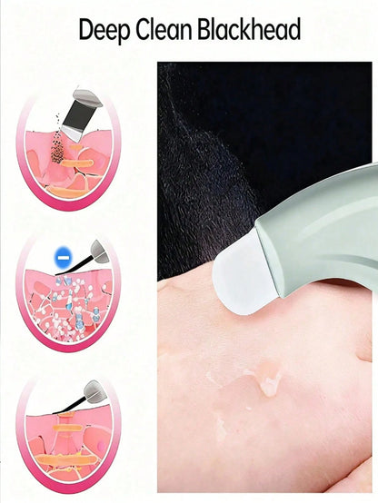 Manual Facial Blackhead Removal Scraper, Pore Cleaning Tool, Deep Pore Cleansing And Gentle Exfoliation, Create Smooth And Delicate Skin, Easy To Use Blackhead Removal Tool For Men And Women, Suitable