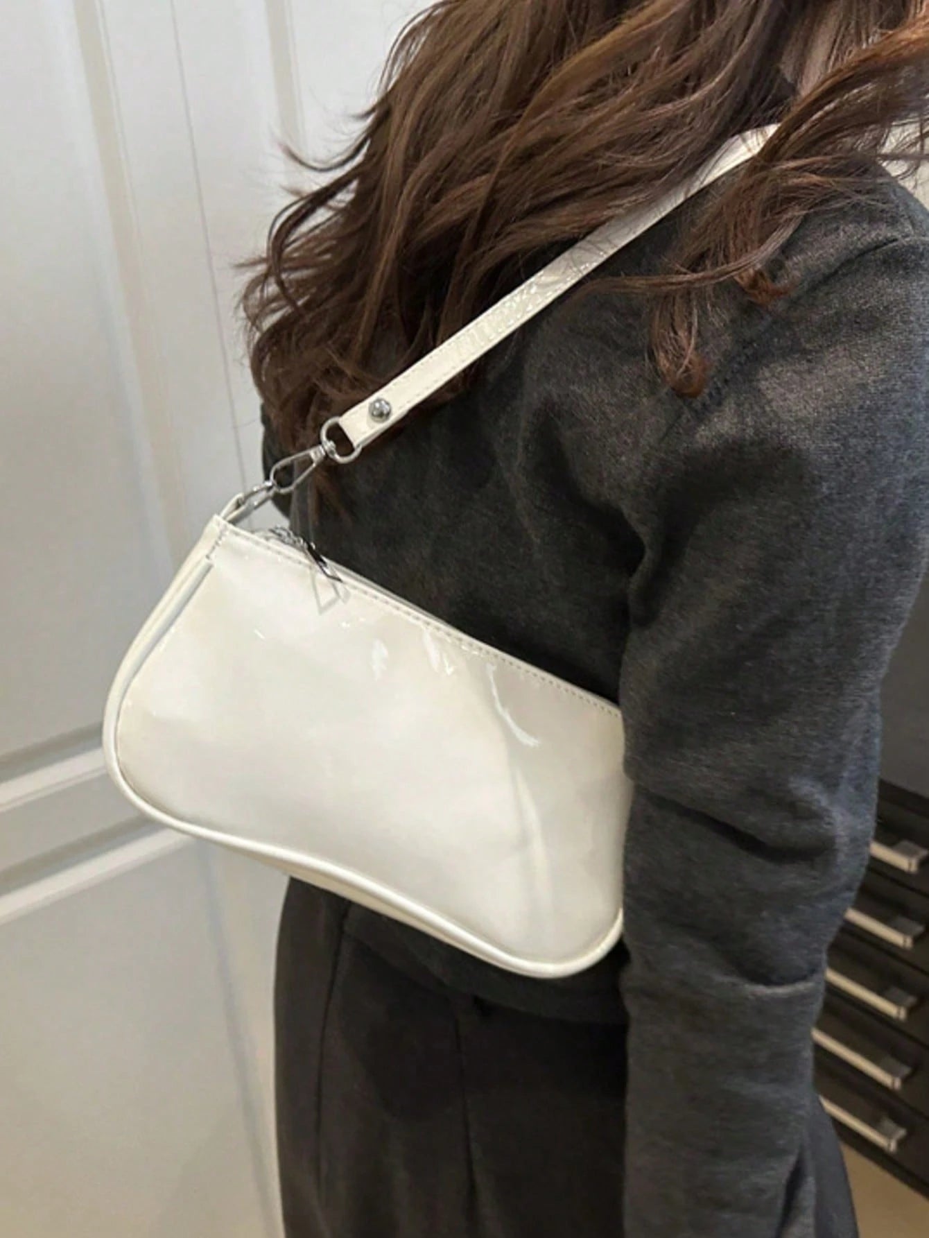 Minimalist Daily Shoulder Bag For Women, Casual Handbag Ideal For Commute, Campus, Business And Daily Work Use