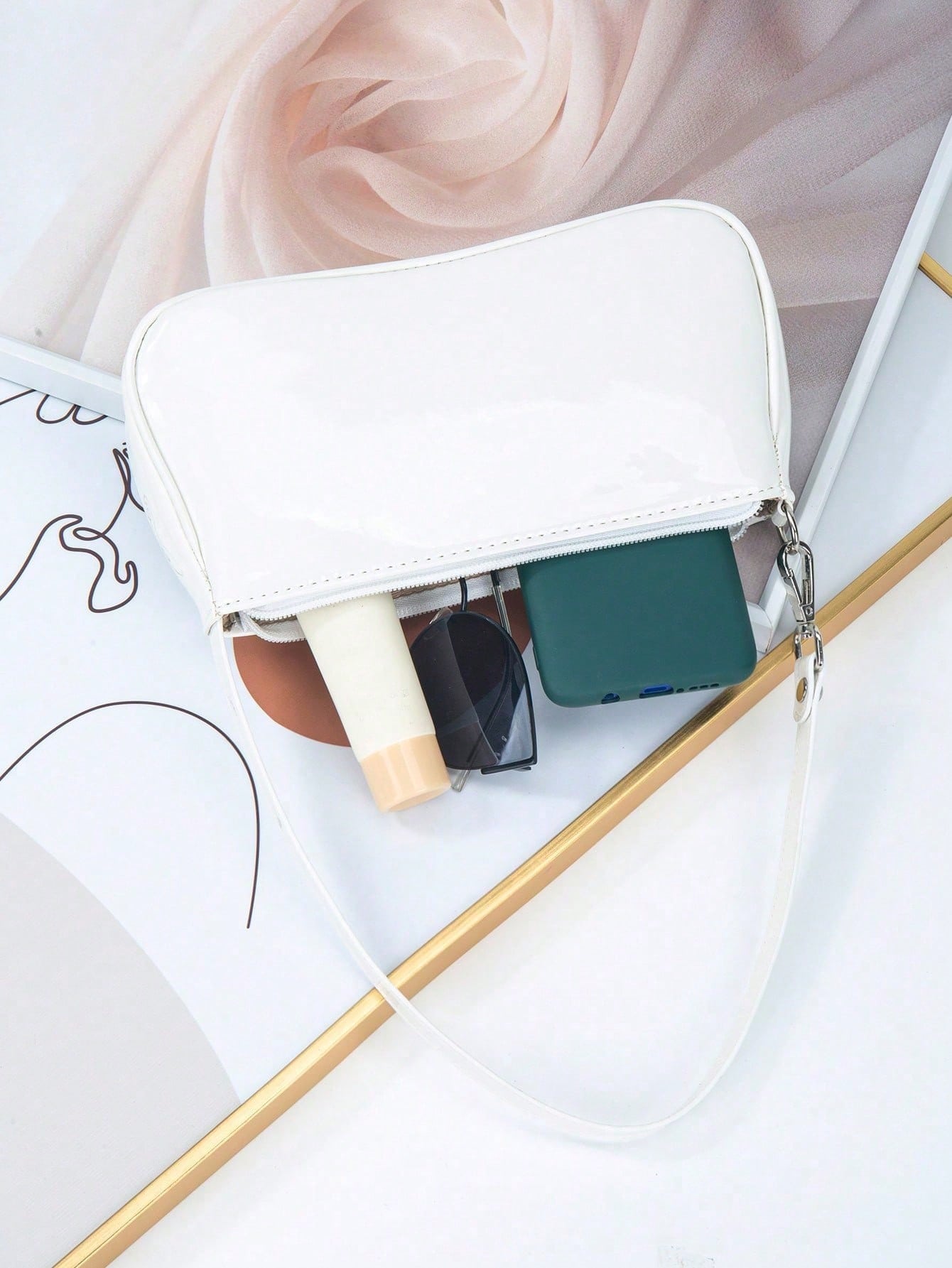 Minimalist Daily Shoulder Bag For Women, Casual Handbag Ideal For Commute, Campus, Business And Daily Work Use