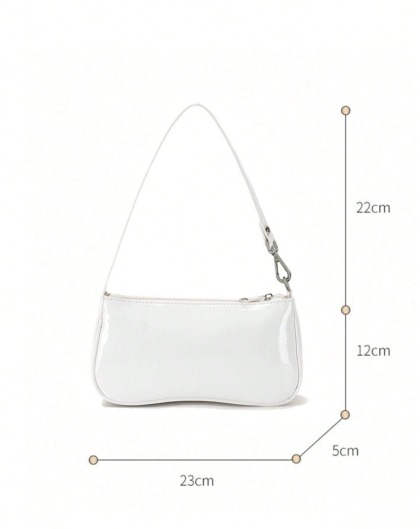 Minimalist Daily Shoulder Bag For Women, Casual Handbag Ideal For Commute, Campus, Business And Daily Work Use